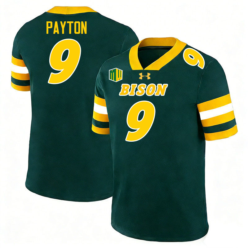 North Dakota State Bison #9 Cole Payton College Football Jerseys,Uniforms-Green